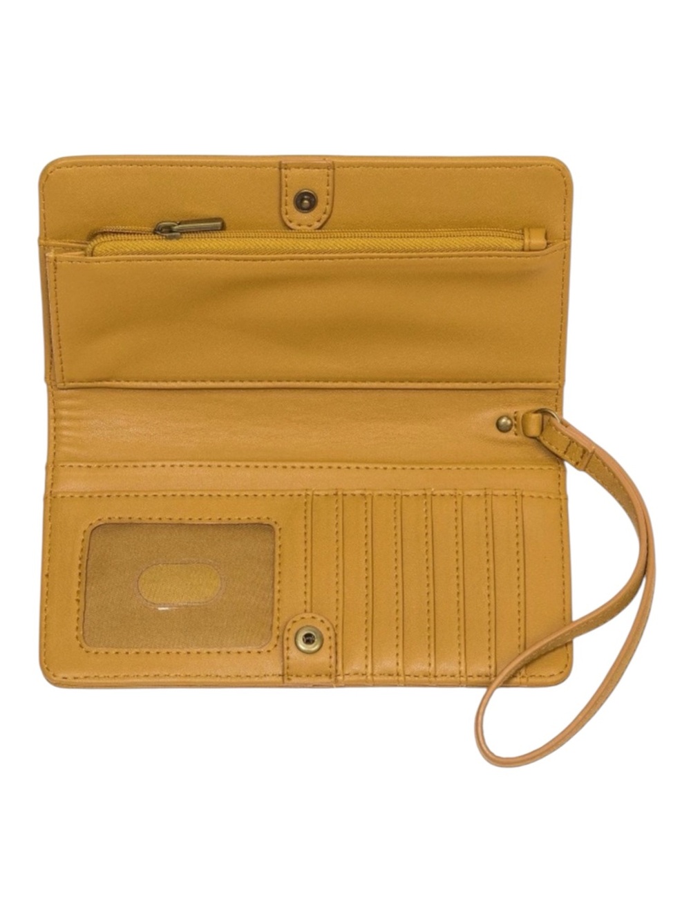 Universal Thread Bifold Wallet in Gold